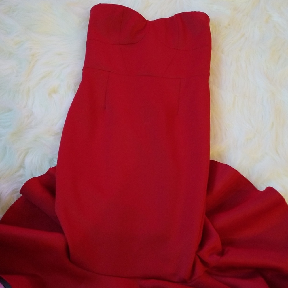 Red dress